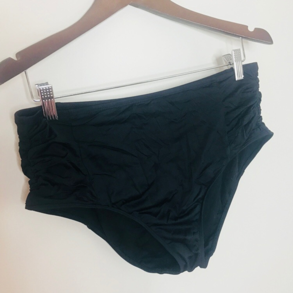 High waisted bikini bottoms